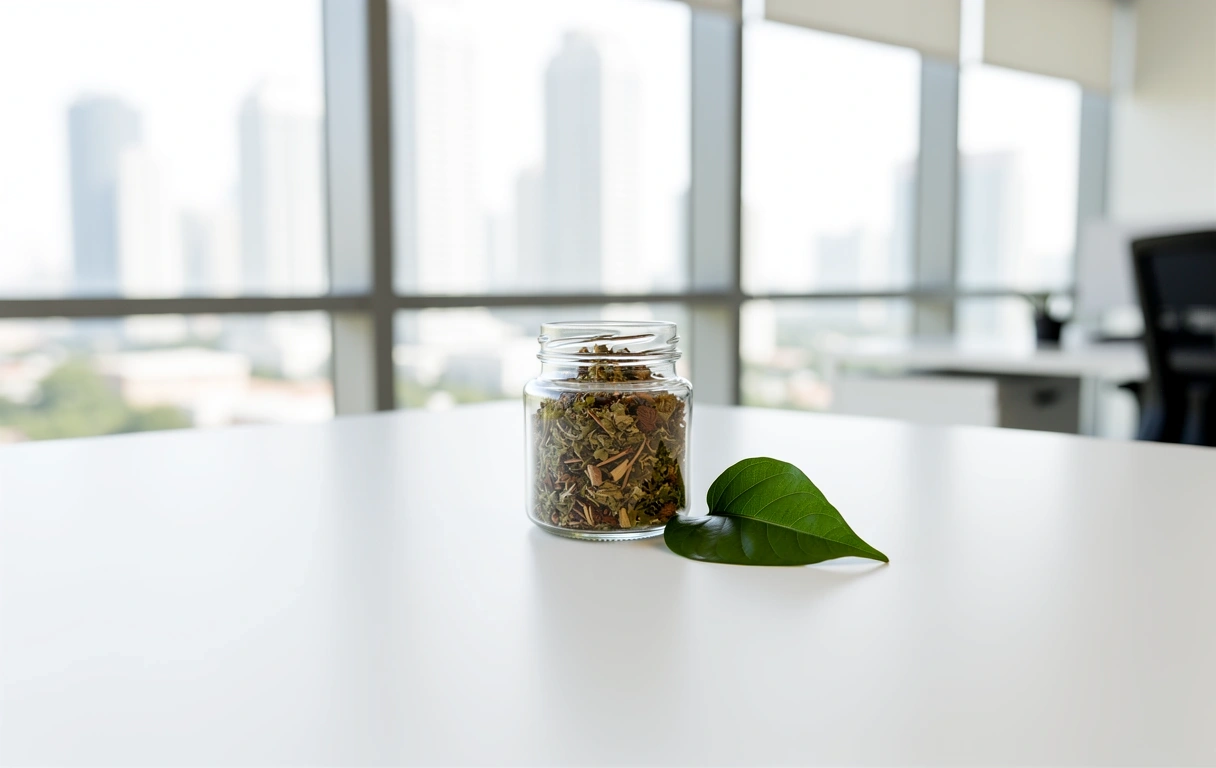 Botanical consultation atmosphere